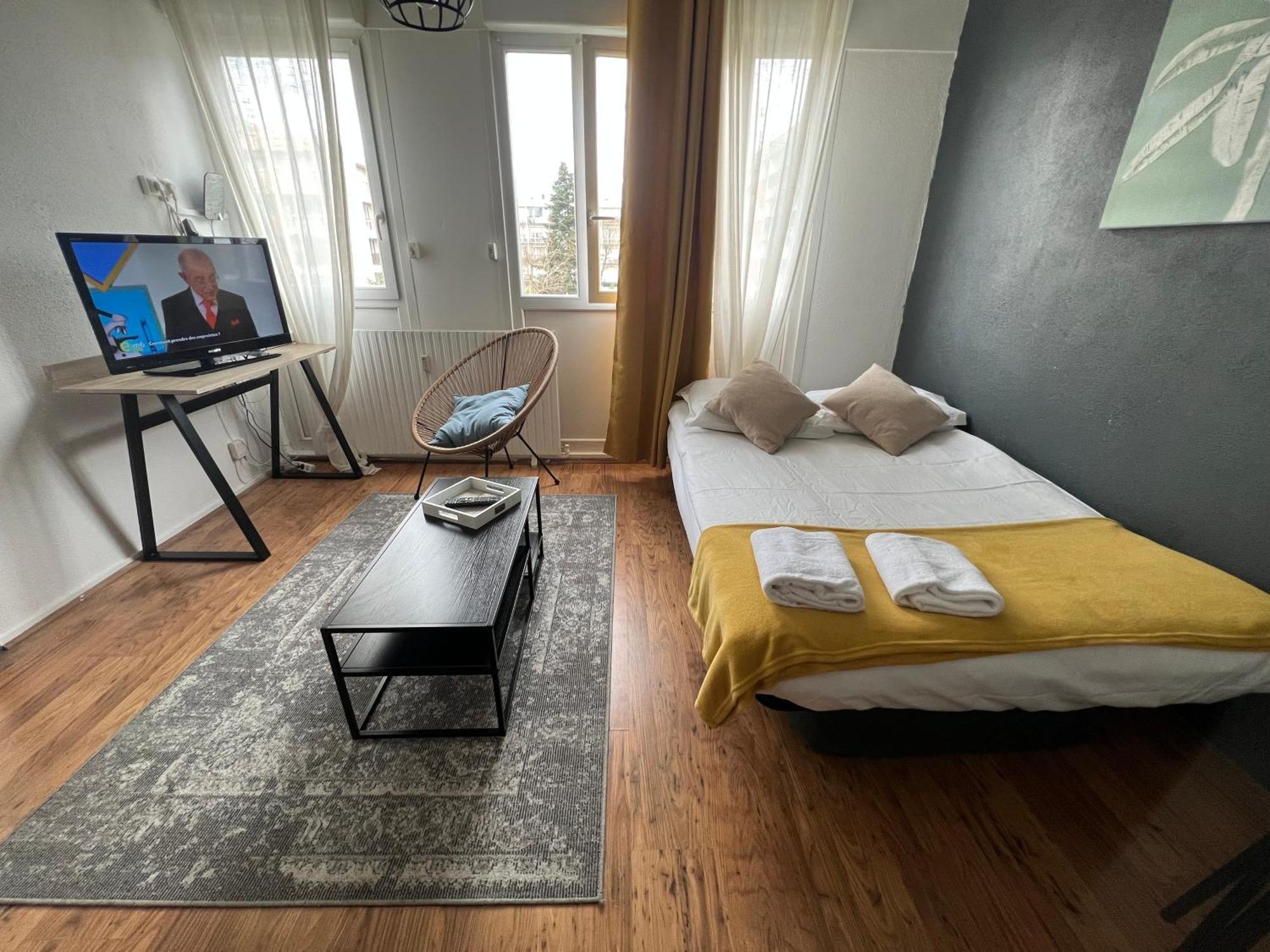 Mon Palmier Grand Appartement Parking Un-Sejour-A-Part 梅斯 外观 照片